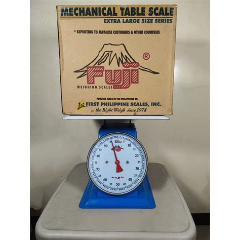 Fuji 100 kg. Flat Table Scale Timbangan 100 kilo Weighing Scale .